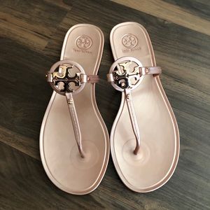tory burch rose gold mini miller